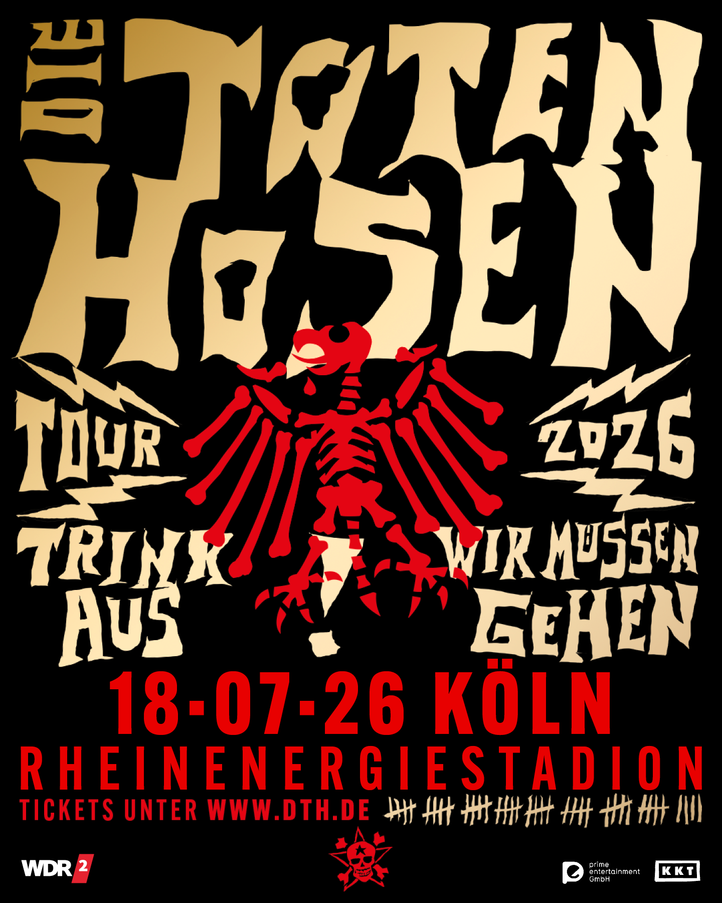 Veranstaltungslogo DIE TOTEN HOSEN – Zusatzshow